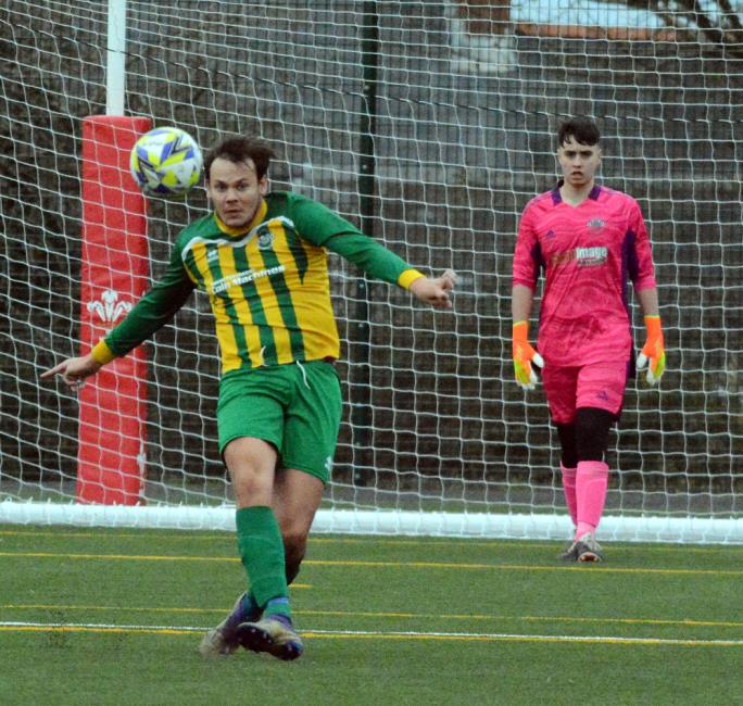 Brennan Devonald - bagged a header in vain for Tish